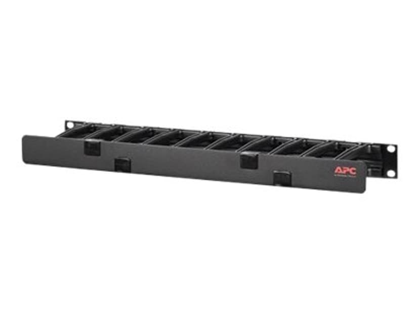 APC Horizontal Cable Manager Single-Sided with Cover