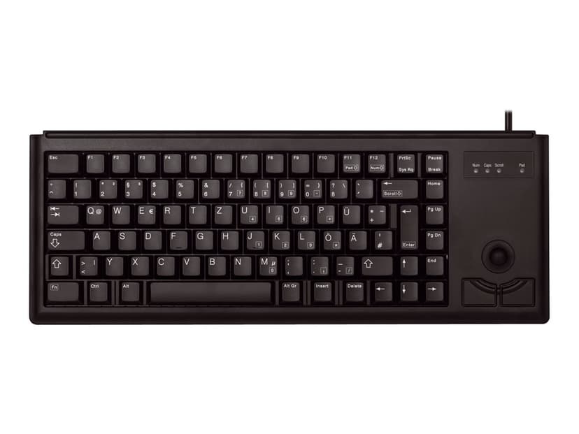 Cherry G84-4400 with Trackball Kablet Nordisk