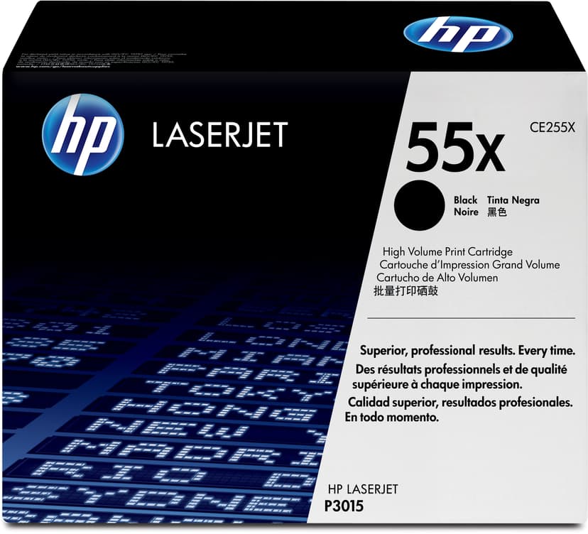 HP Toner Svart 55X 12.5K - CE255X