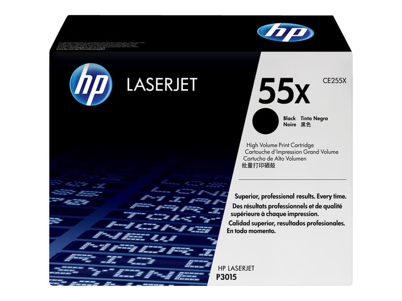HP Toner Svart 55X 12.5K - CE255X