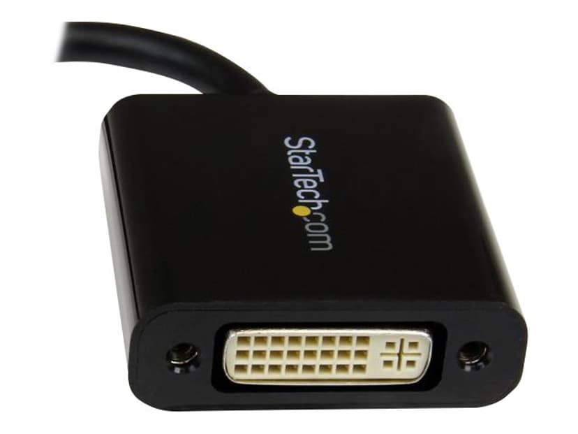 Startech Mini Displayport To DVI Video Adapter Converter Mini DP To DVI 0.13m Mini DisplayPort DVI-I Musta