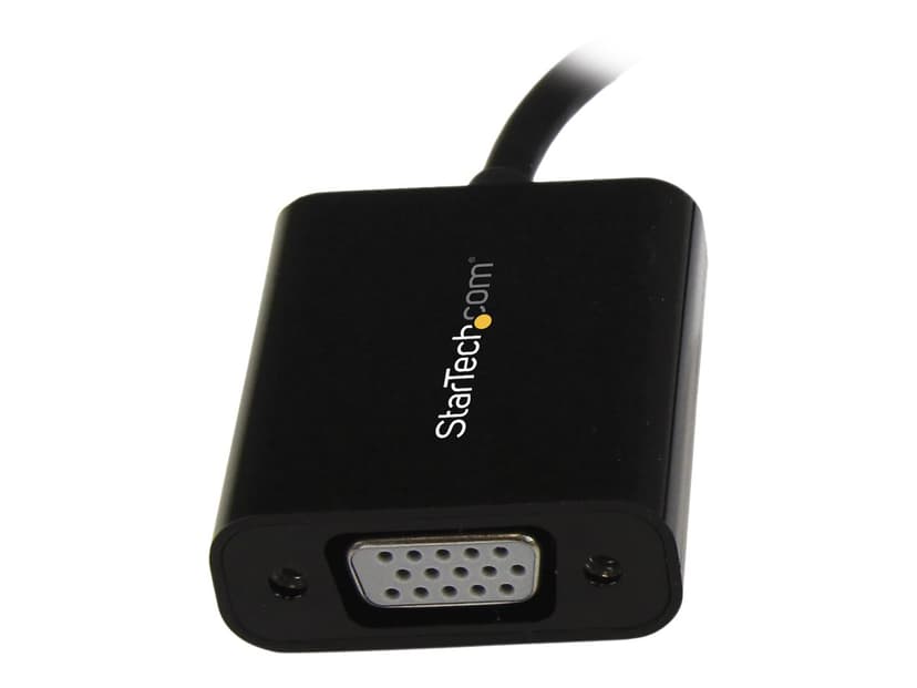 Startech Adapter 0.18m Mini DisplayPort VGA Sort