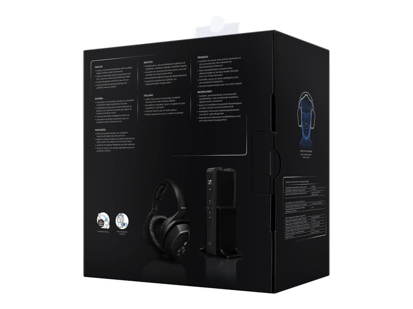 SENNHEISER RS 175 Svart