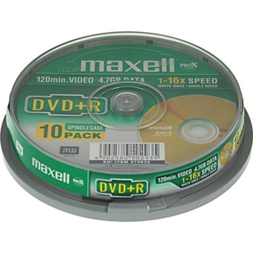 Maxell DVD+R x 10 DVD+R 4.7GB 10pc(s)