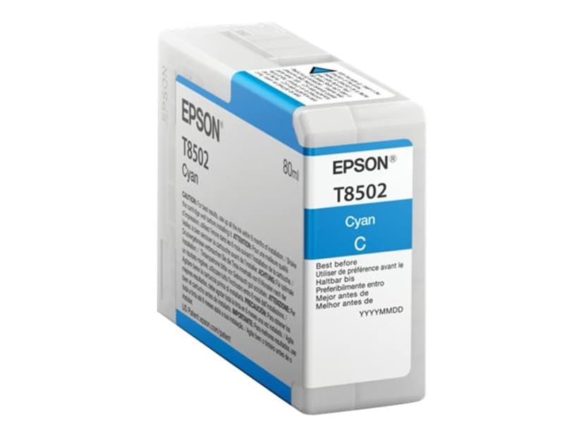 Epson Blekk Cyan HD T8502 80ml - SUREColor P800