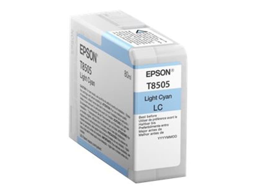 Epson Blekk Ljus Cyan HD T8505 80ml - SUREColor P800