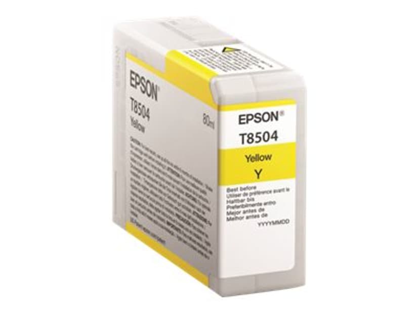 Epson Blekk Gul HD T8504 80ml - SUREColor P800