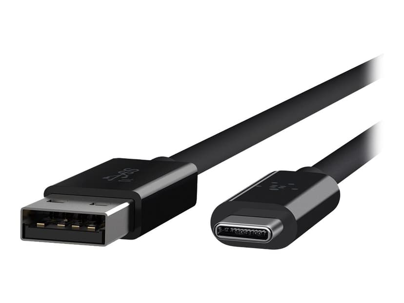 Belkin USB-kaapeli 0.9m USB A USB C Musta
