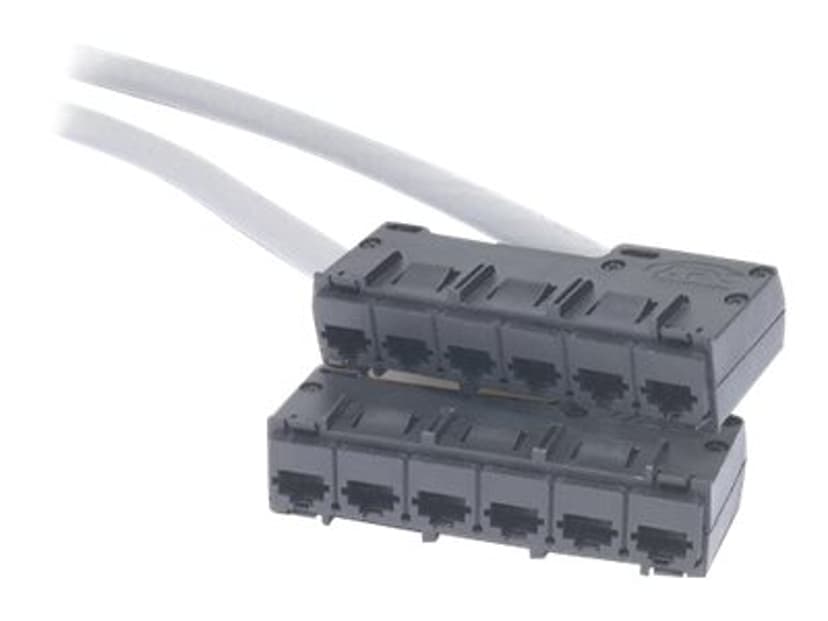 APC Data Distribution Cable RJ-45 Cat 5e 2.13m Grå