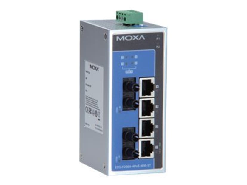 Moxa Etherdevice Switch Eds-P206A-4POE-mm-st-T