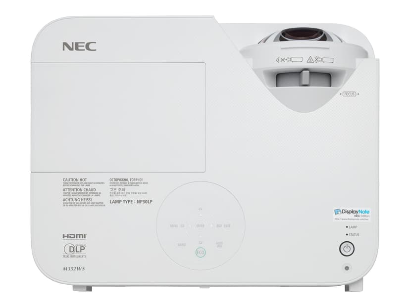 NEC M353WS Short Throw WXGA
