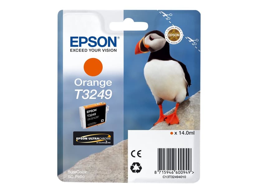 Epson Blekk Orange T3249 - SC-P400