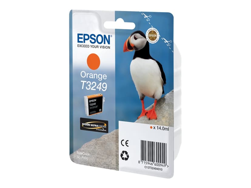Epson Bläck Orange T3249 - SC-P400