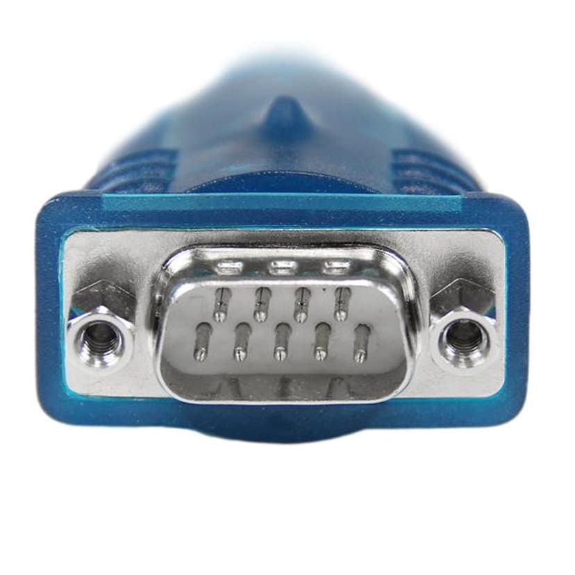 Startech 1 Port USB to RS232 DB9 Serial Adapter Cable 0.43m USB 2.0 Type-A DB-9 Grijs