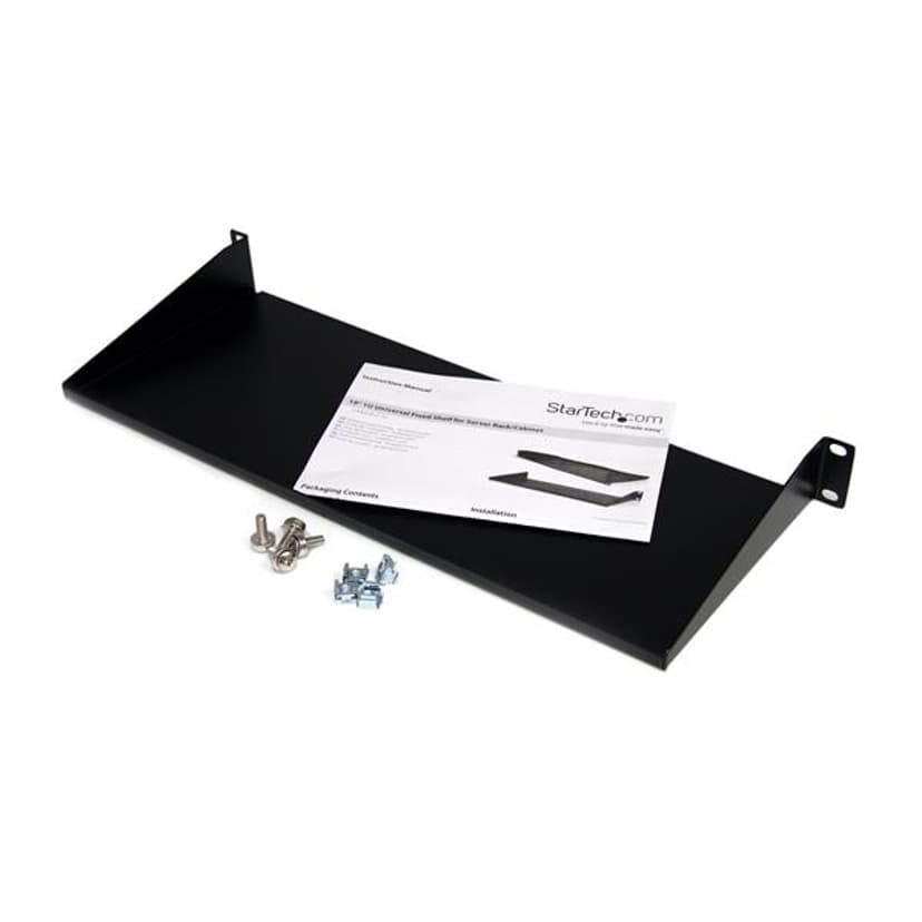 Startech 1U Universal Fixed Rack Mount Shelf