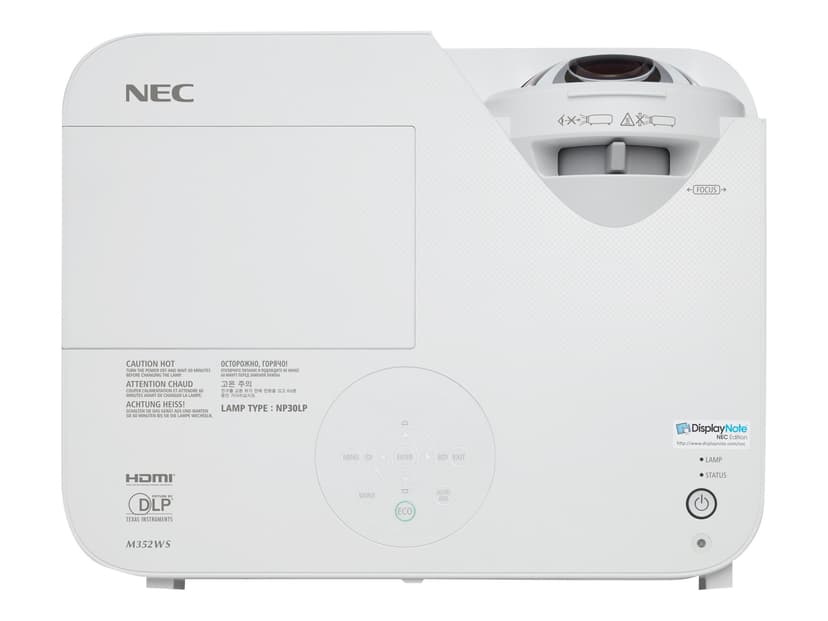 NEC M353WS Short Throw WXGA