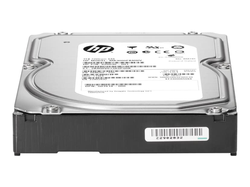 HPE Entry 3.5" 7200r/min SATA 6.0 Gbit/s HDD
