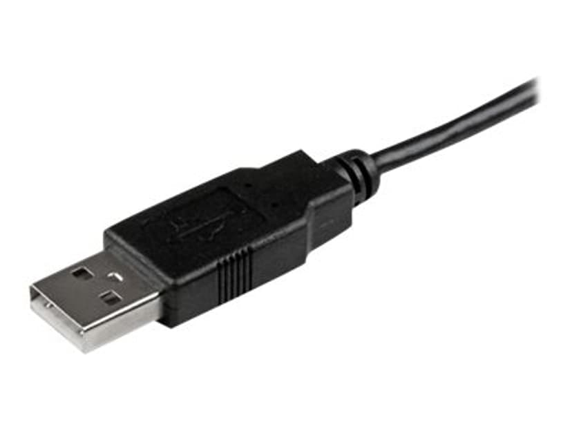 Startech 2m Mobile Charge Sync USB to Slim Micro USB Cable M/M 2m USB-A Micro USB-B Sort
