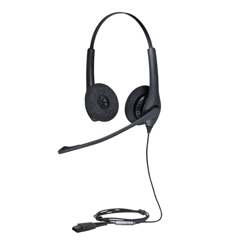 Jabra BIZ 1500 Duo CE, FCC, UL, cUL, EAC, RCM, KCC, RoHS, REACH Svart