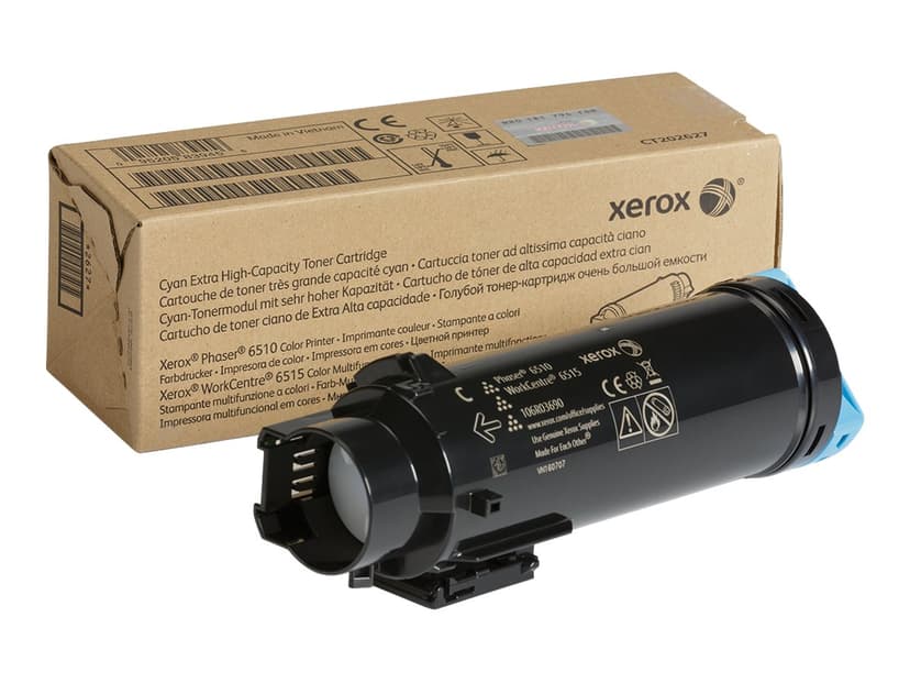 Xerox Toner cyaan 4.3K – Phaser 6510/WorkCentre 6515