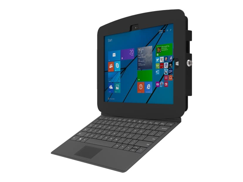 Compulocks Surface Secure Space Enclosure Wall Mount Black.