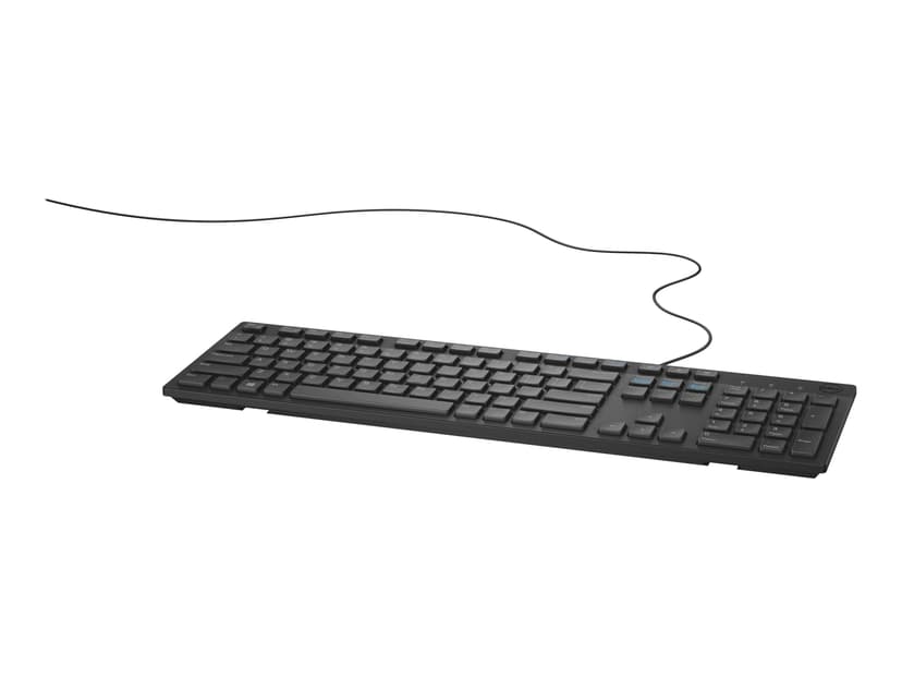 Dell KB216 USB Multimedia tastatur Koblet med ledninger (ikke trådløs) Nordisk