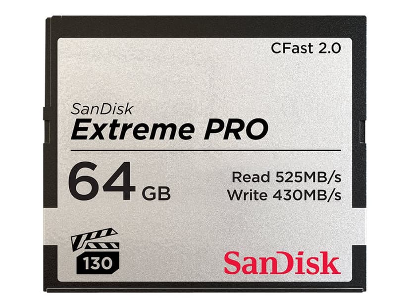 SanDisk Extreme Pro 64GB CFast 2.0