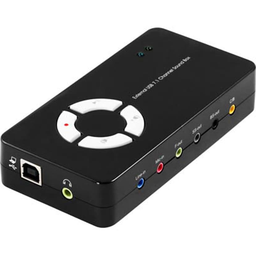 Deltaco USB 2.0 Sound Card 3,5mm 7.1 S/Pdif