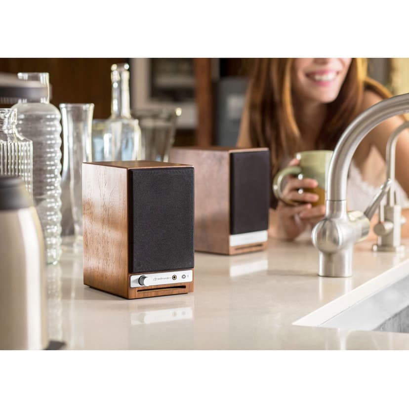 Audioengine HD3 Wireless Speakers Walnut Valnøtt