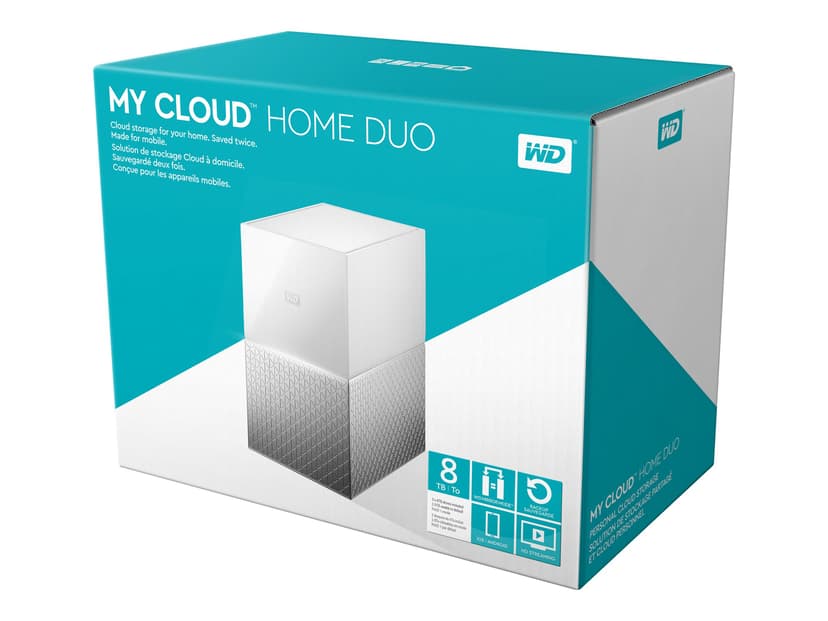WD My Cloud Home Duo WDBMUT0080JWT