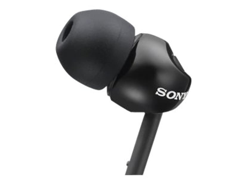 Sony MDR-EX110AP In-Ear kuulokkeet mikrofonilla Musta