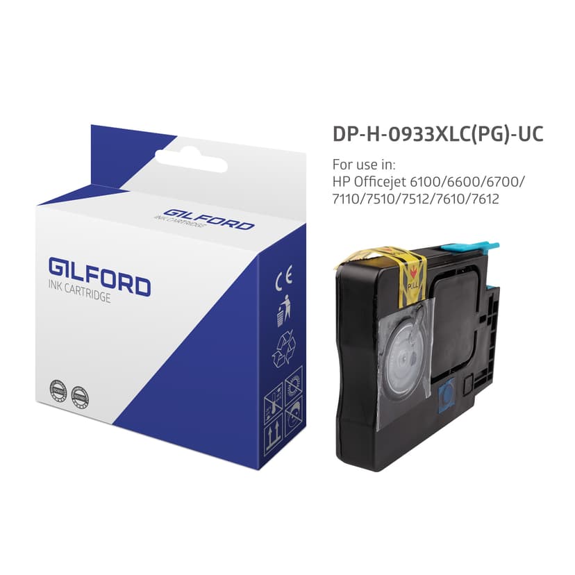 Gilford Inkt Cyaan Dh-933Xlc - Oj 6100/6600/6700 Premium