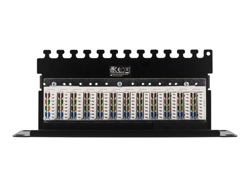 Deltaco Patchpanel Sort Cat6 1U