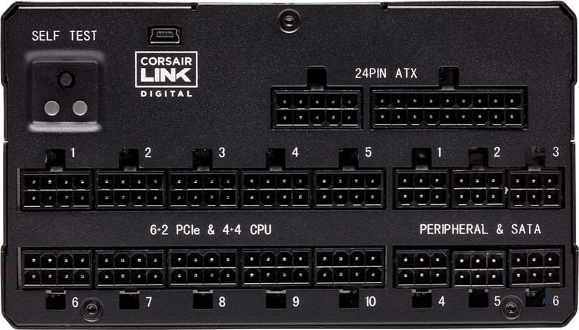 Corsair AX1600i 1600W ATX 80 PLUS Titanium Strømforsyning