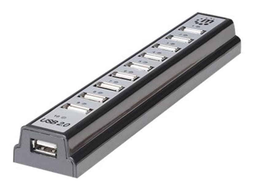 Manhattan Hi-Speed USB Desktop Hub USB 2.0 USB 2.0