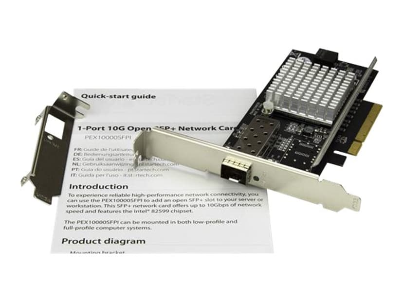 Startech 1-Port 10G Open SFP+ Network Card