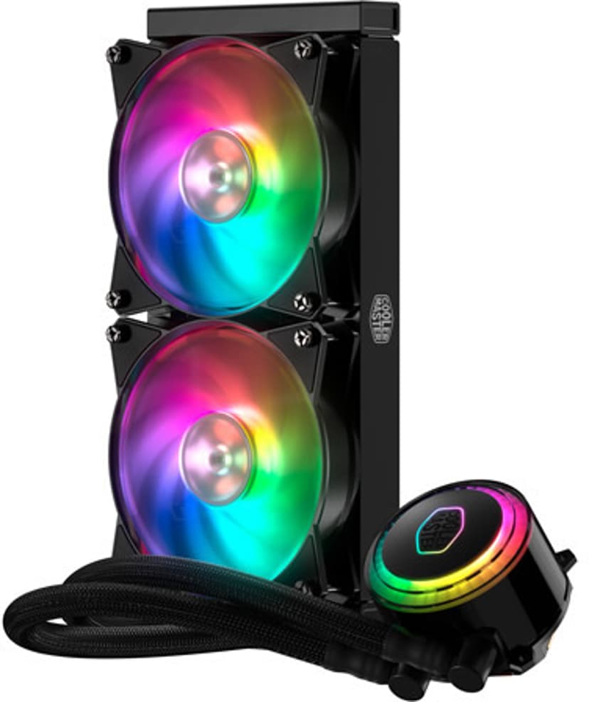Cooler Master MasterLiquid ML240R RGB AIO vloeistofkoeler Zwart