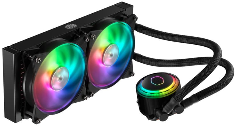 Cooler Master MasterLiquid ML240R RGB AIO vloeistofkoeler Zwart