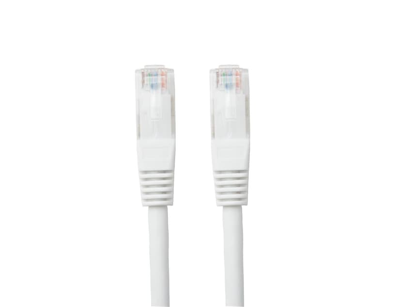 Prokord Nätverkskabel / Patchkabel LSZH RJ-45 Cat5e 10m Vit