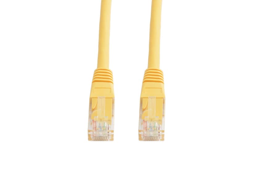 Prokord UTP CAT.5E Unshielded RJ45 Lszh 2m Yellow RJ-45 Cat 5e 2m Keltainen