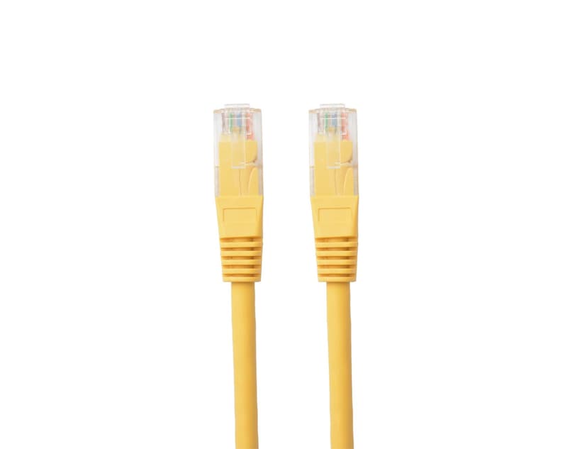 Prokord UTP CAT.5E Unshielded RJ45 Lszh 5m Yellow RJ-45 Cat 5e 5m Keltainen