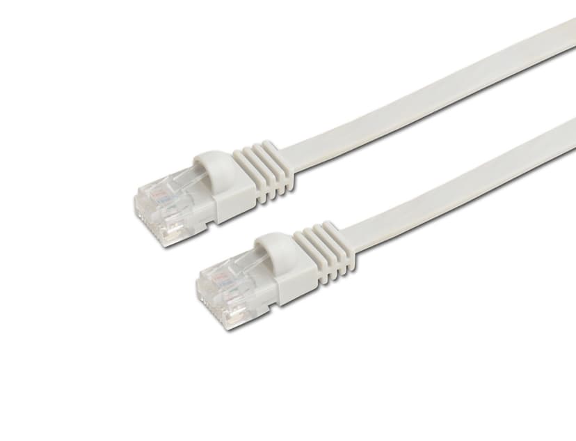 Prokord UTP CAT.6 Unshielded RJ45 Lszh 10m Gray Flat RJ-45 Cat 6 10m Harmaa