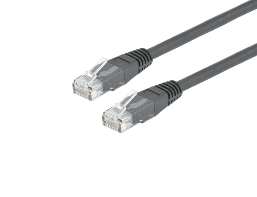 Prokord UTP CAT.5E Unshielded RJ45 Lszh 3m Black RJ-45 Cat 5e 3m Musta