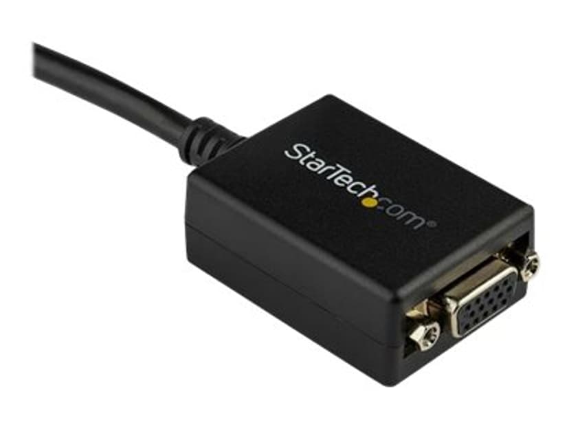 Startech DisplayPort to VGA Video Adapter Converter 0.225m DisplayPort VGA (D-Sub) Zwart
