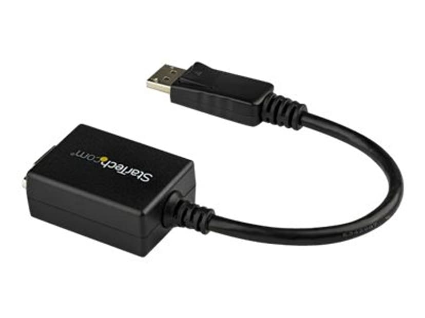 Startech DisplayPort to VGA Video Adapter Converter 0.225m DisplayPort VGA (D-Sub) Zwart