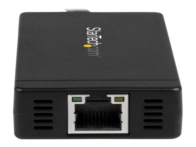 Startech 3 Port USB 3.0 Hub with USB-C and GbE