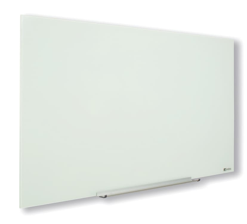 Nobo Lasitaulu Widescreen 126 x 71 cm 57" valkoinen