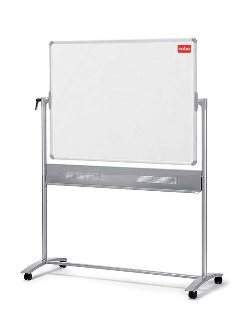 Nobo Whiteboard mobile 1200x900 cm emaloitu