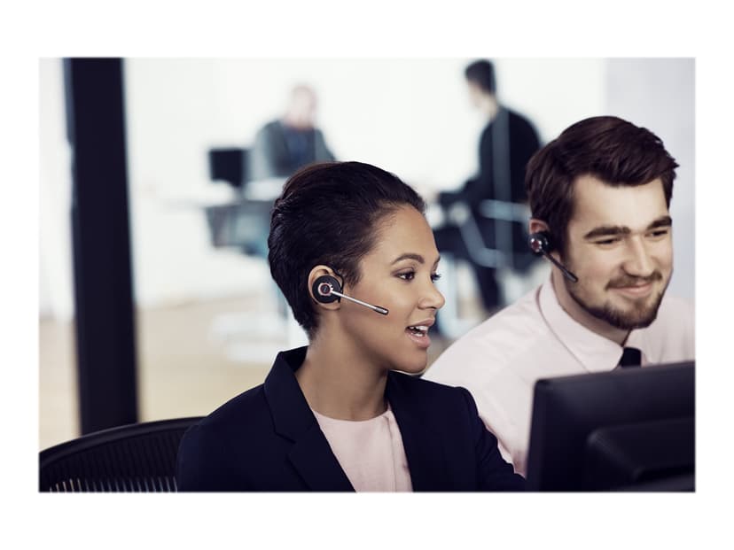 Jabra Engage 75 Convertible - (Kuppvare klasse 2) Mono Alcatel-Lucent, Cisco, Microsoft, Unify, Skype Svart