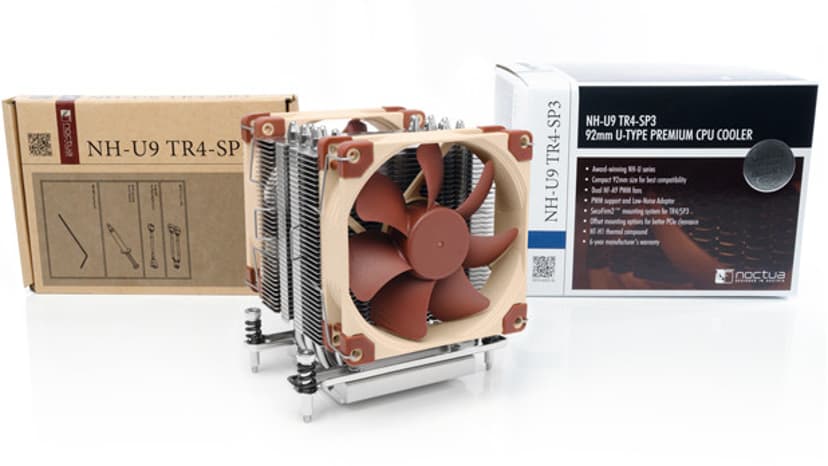 Noctua NH-U9 TR4/SP3 Kjøler Aluminium, Beige